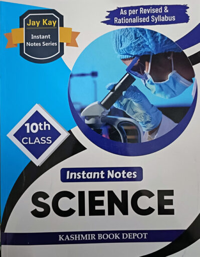 JayKay Instant Notes Science Class 10th